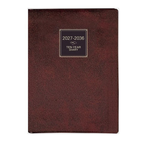 名入れ可能 【2027年 1月始まり】(68)10年卓上日誌高橋書店