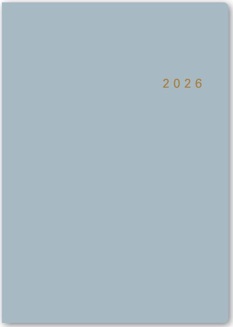 2026年1月始まりNOLTYアクセスB6デュアルマンスリー月曜始まり(ブルー)【能率手帳】6475