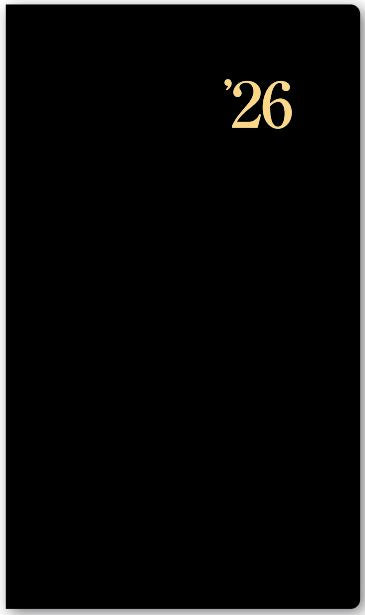 2026年1月始まりNOLTY能率手帳ワイド5(ブラック)【能率手帳】1415