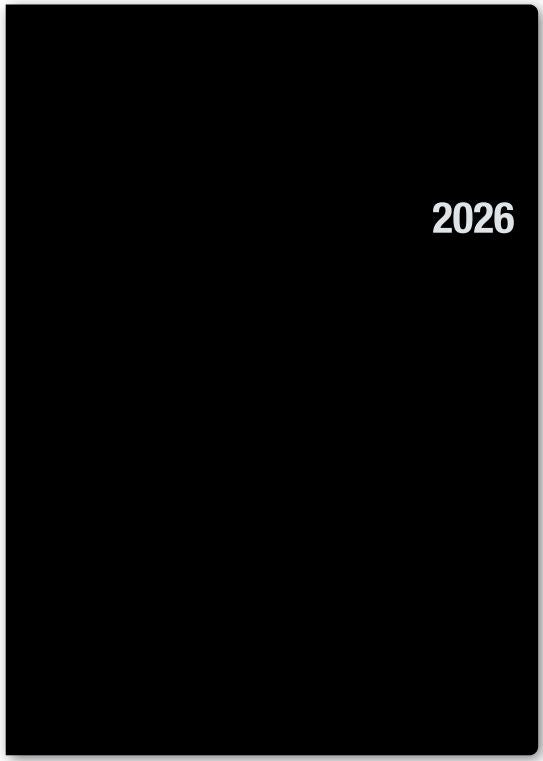 2026年1月始まりNOLTY能率手帳B5(黒)【能率手帳】6111