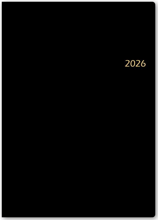 2026年1月始まりNOLTYリフレ1(ブラック)【能率手帳】6236