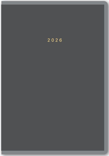 2026年1月始まりNOLTYアクセスDepotB6マンスリー月曜始まり(ブラック)【能率手帳】6479