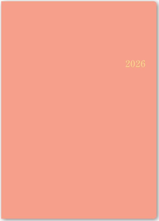 2026年1月始まりNOLTYメモリー3(ピンク)【能率手帳】7133