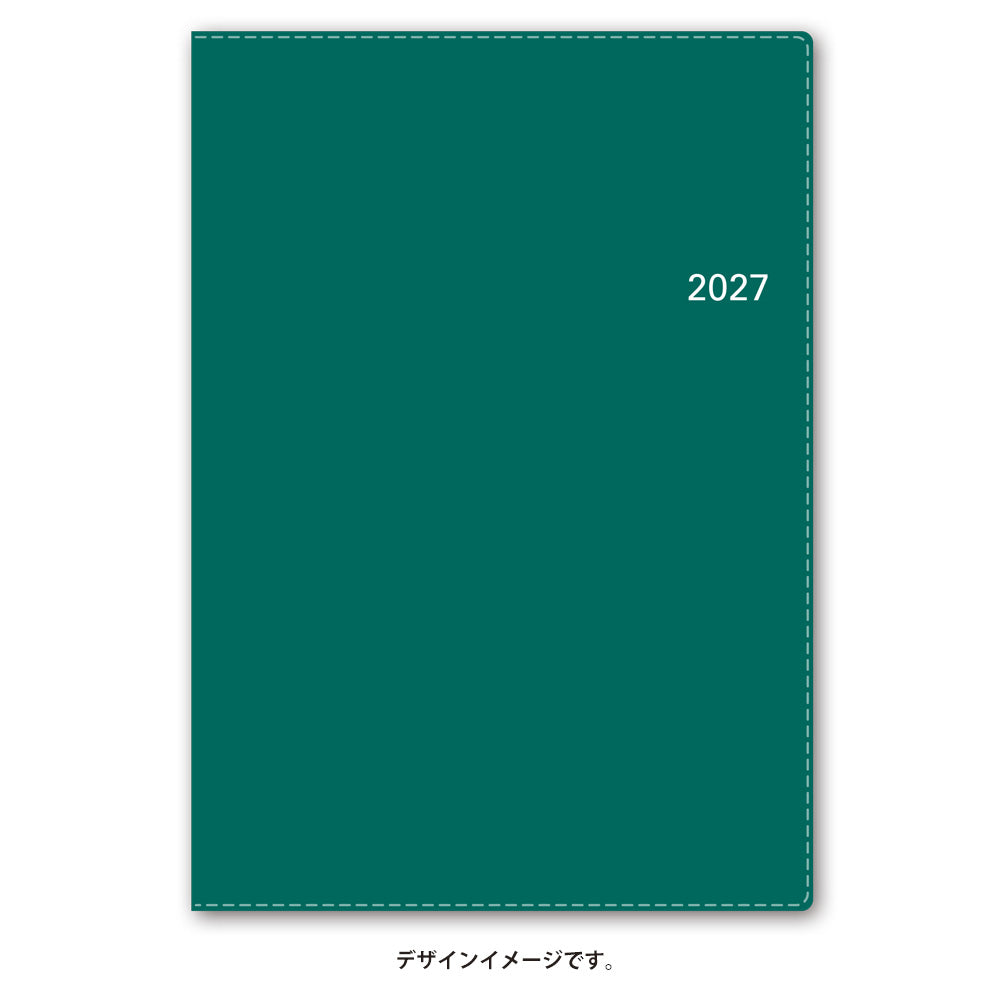 名入れ可能 2027年1月始まり NOLTYアクセスA5-3(グリーン)6468