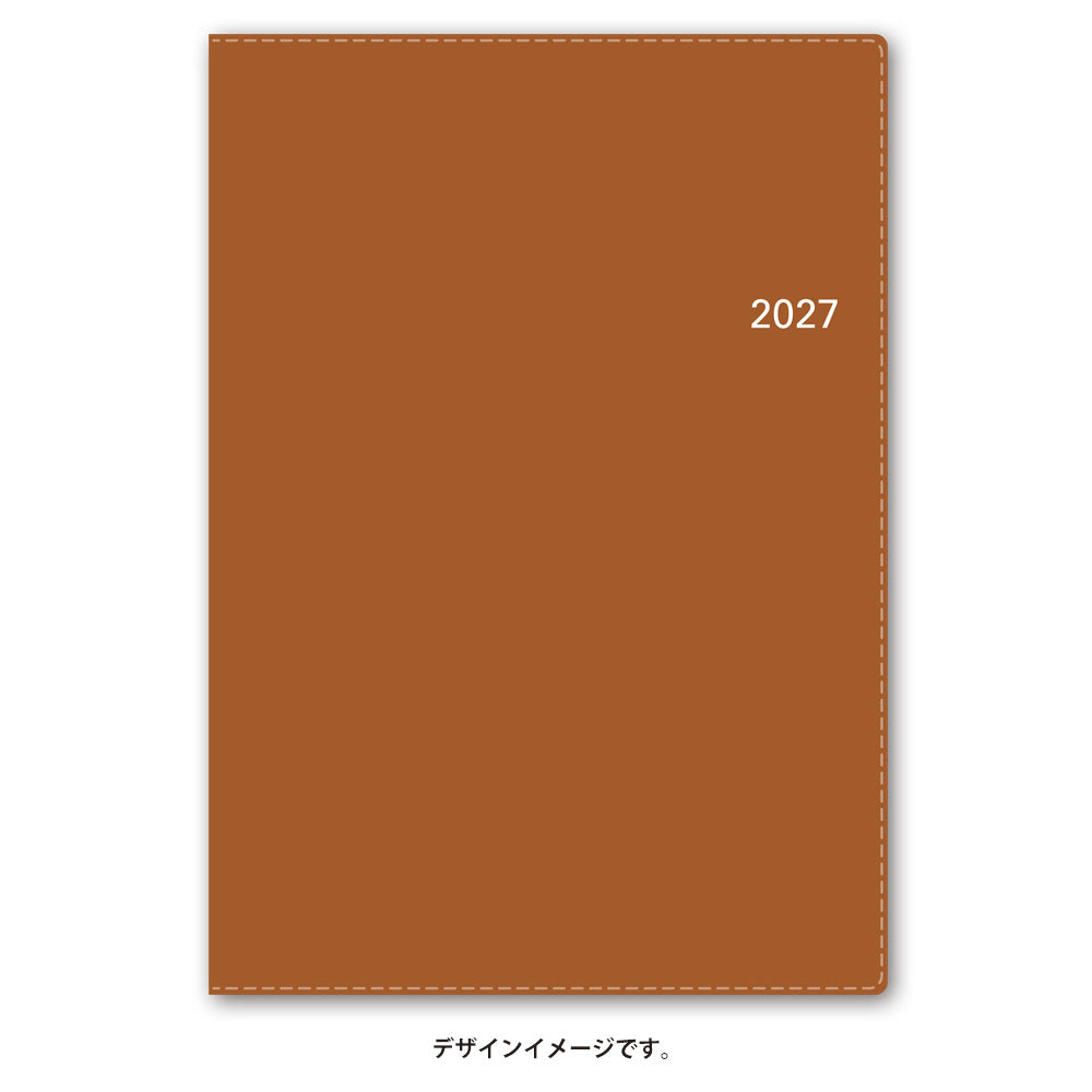 名入れ可能 2027年1月始まり NOLTYアクセスA5-5(キャメル)6480