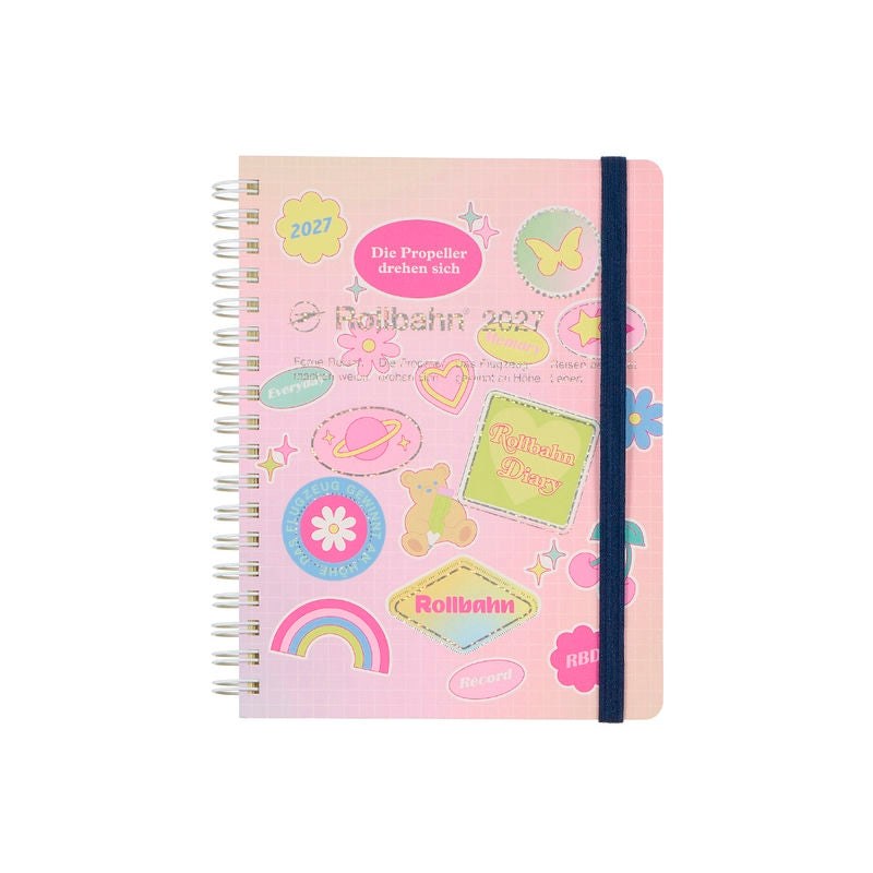2027年度版 10月始まり ロルバーン ダイアリー ラベル LDELFONICS(デルフォニクス)170070-561