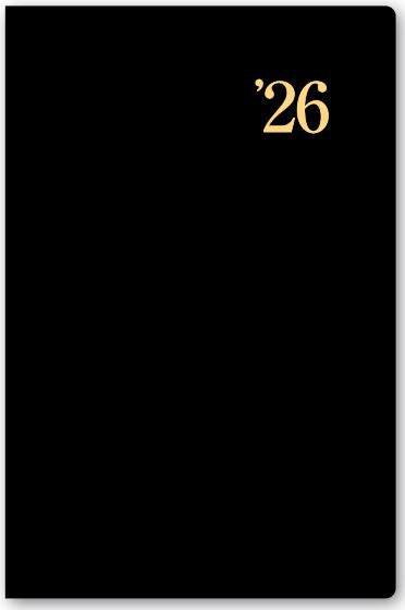 2026年1月始まりＮＯＬＴＹ能率手帳ライツ２（黒）【能率手帳】1241