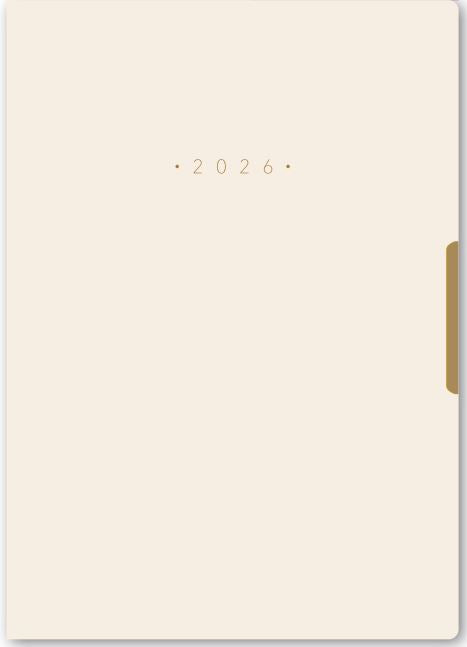 2026年1月始まりＮＯＬＴＹエクリＰｌｕｓＢ６ー７（アイボリー）【能率手帳】2314