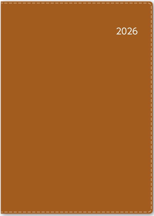 2026年1月始まりＮＯＬＴＹビジネスベーシックダイアリー（キャメル）【能率手帳】6700