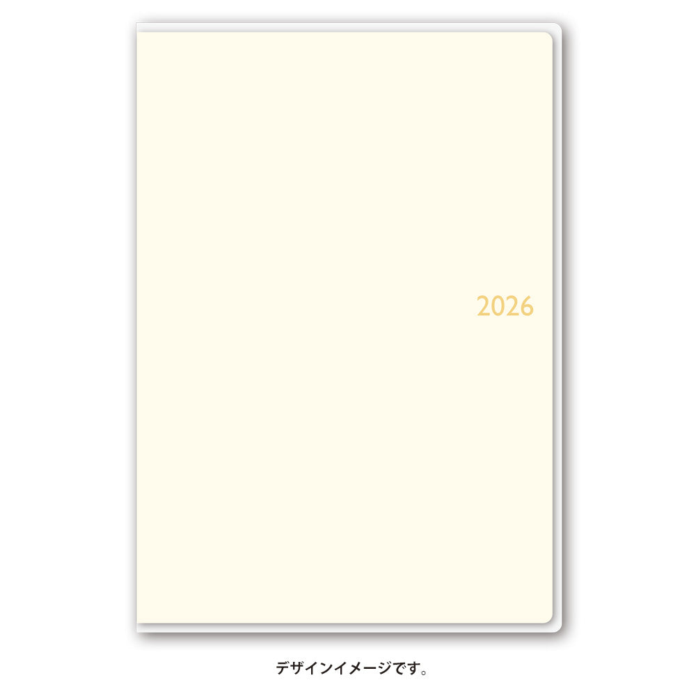 【名入れ可能手帳】2026年4月始まり ＮＯＬＴＹスコラベーシック（アイボリー）9210 能率手帳 高級 刻印 名前入れ ビジネス