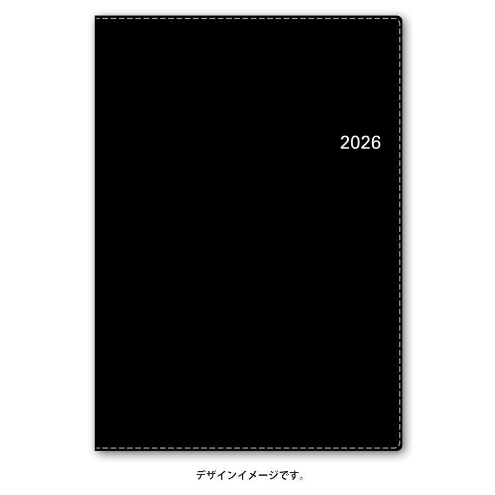 【名入れ可能手帳】2026年4月始まり ＮＯＬＴＹアクセスＡ５－１（ブラック）9681 能率手帳 高級 刻印 名前入れ ビジネス