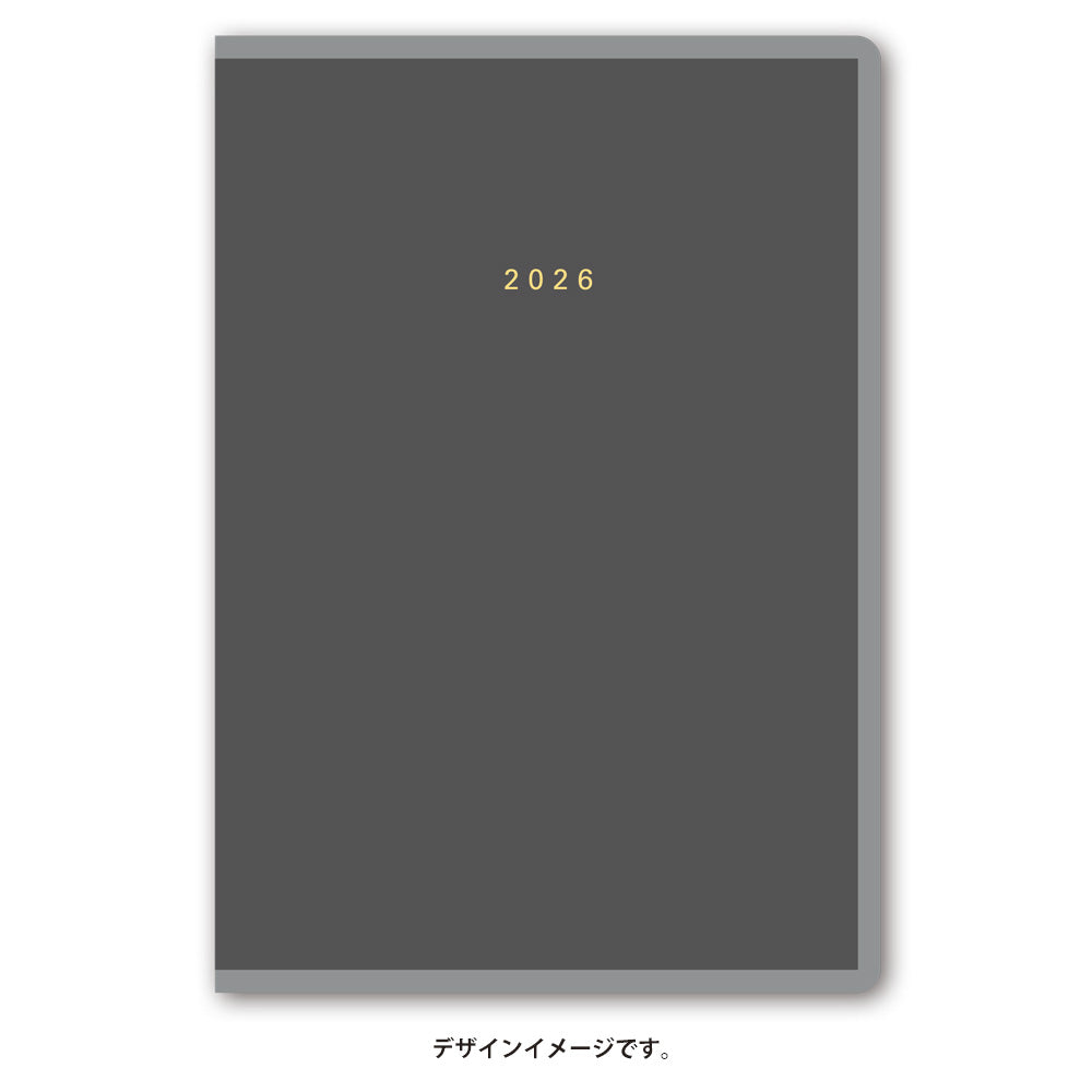 【名入れ可能手帳】2026年4月始まり ＮＯＬＴＹアクセスＤｅｐｏｔＢ６マンスリー月曜始まり（ブラック）9731 能率手帳 高級 刻印 名前入れ ビジネス