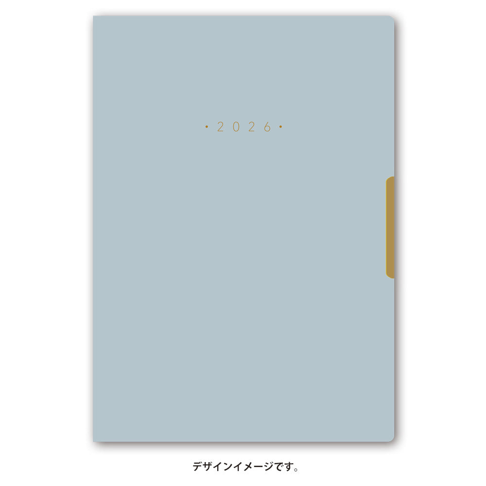 【名入れ可能手帳】2026年4月始まり ＮＯＬＴＹエクリＰｌｕｓＢ６－６（アイスブルー）9855 能率手帳 高級 刻印 名前入れ ビジネス