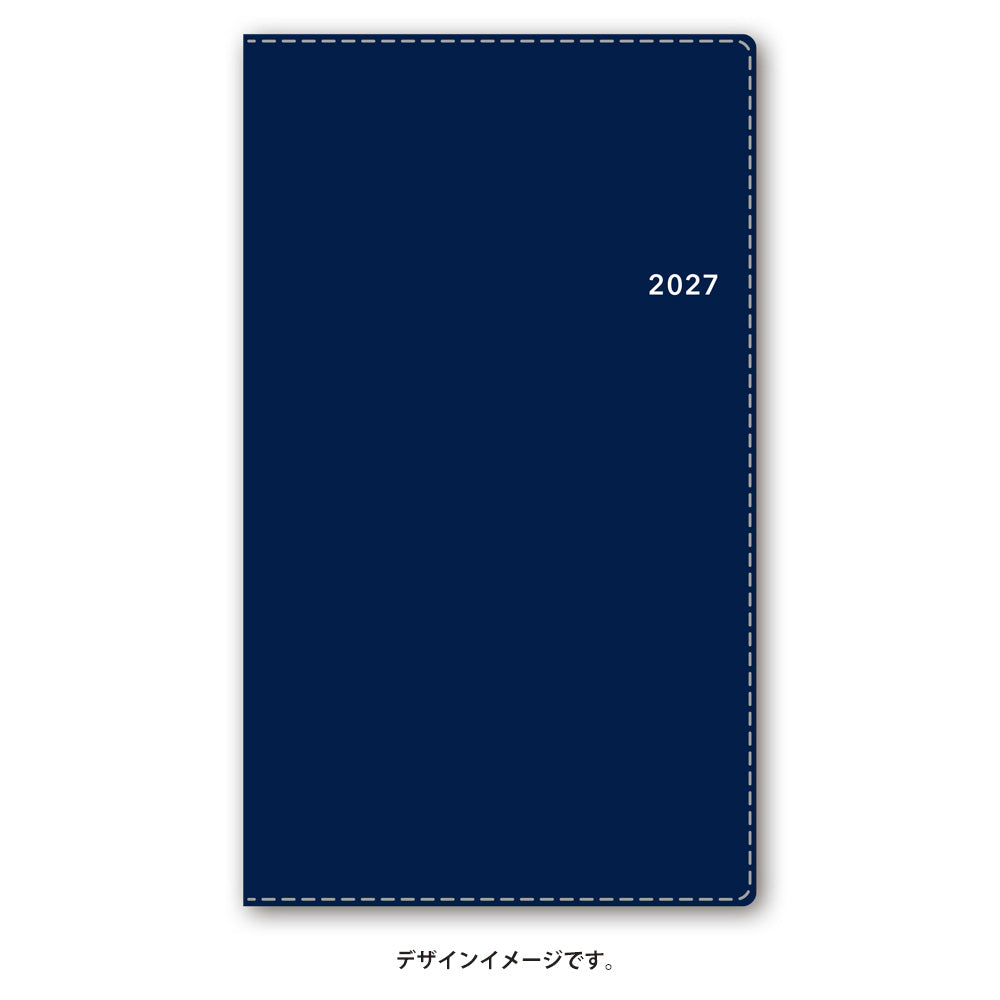 名入れ可能 2027年1月始まり ＮＯＬＴＹポケットカジュアル１（ネイビー）1503
