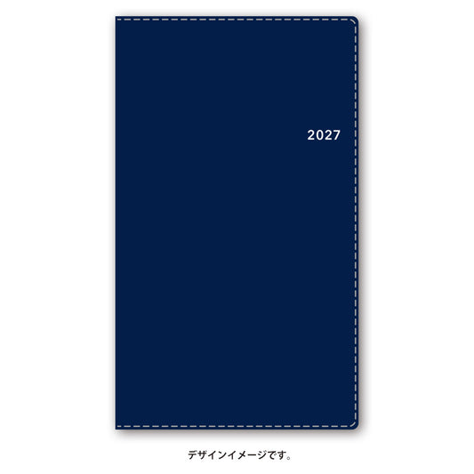 名入れ可能 2027年1月始まり ＮＯＬＴＹポケットカジュアル１（ネイビー）1503