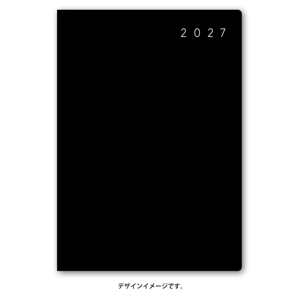 名入れ可能 2027年1月始まり ＮＯＬＴＹエクリＢ６ー１（ブラック）2261