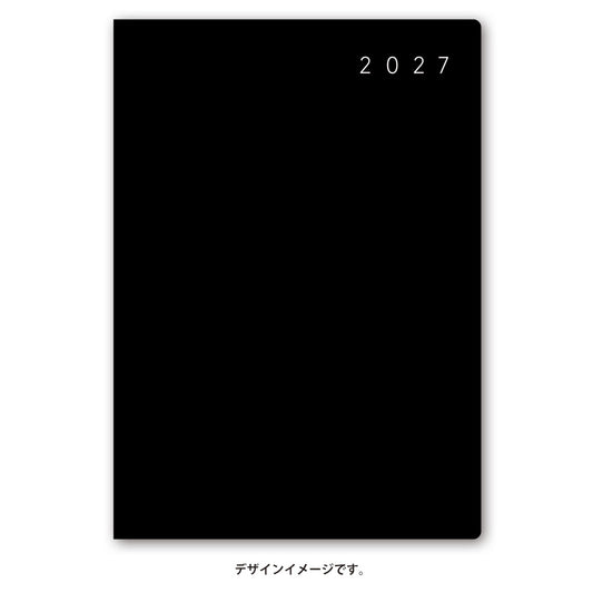 名入れ可能 2027年1月始まり ＮＯＬＴＹエクリＢ６ー１（ブラック）2261