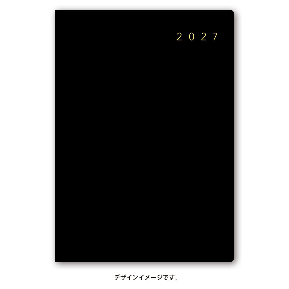 名入れ可能 2027年1月始まり ＮＯＬＴＹメモリーポケット３（黒）7231