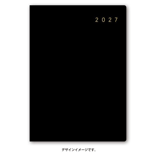 名入れ可能 2027年1月始まり ＮＯＬＴＹメモリーポケット３（黒）7231