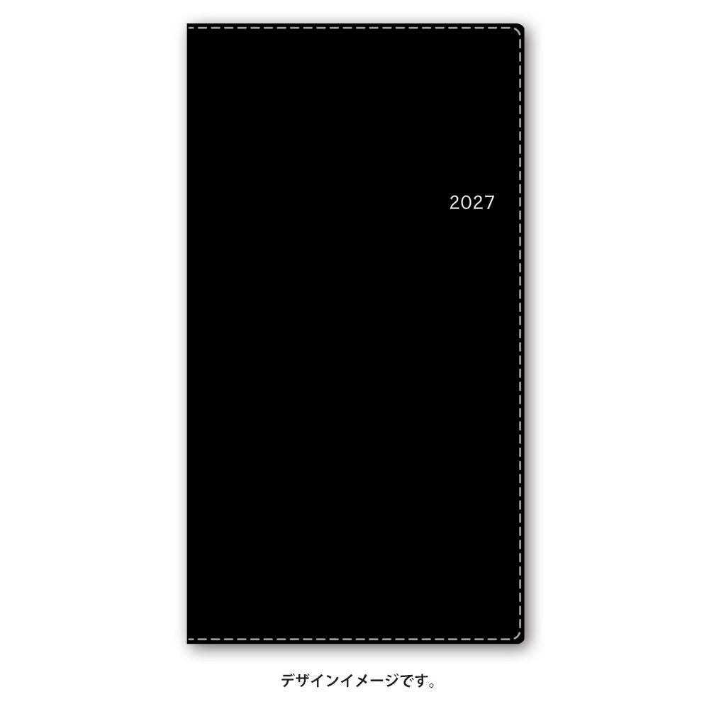 名入れ可能 2027年1月始まり ＮＯＬＴＹネクサスバーチカル（ブラック）1392