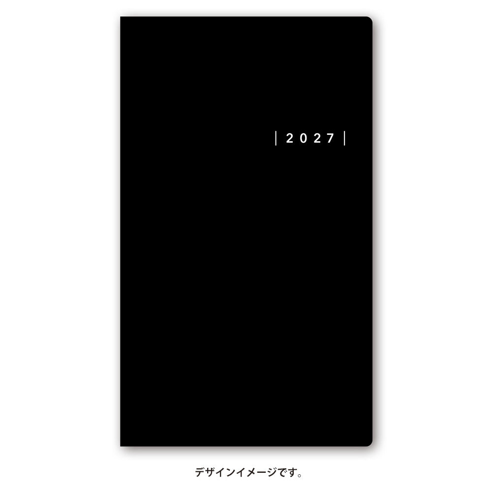 名入れ可能 2027年1月始まり ＮＯＬＴＹワイド１（ブラック）1411