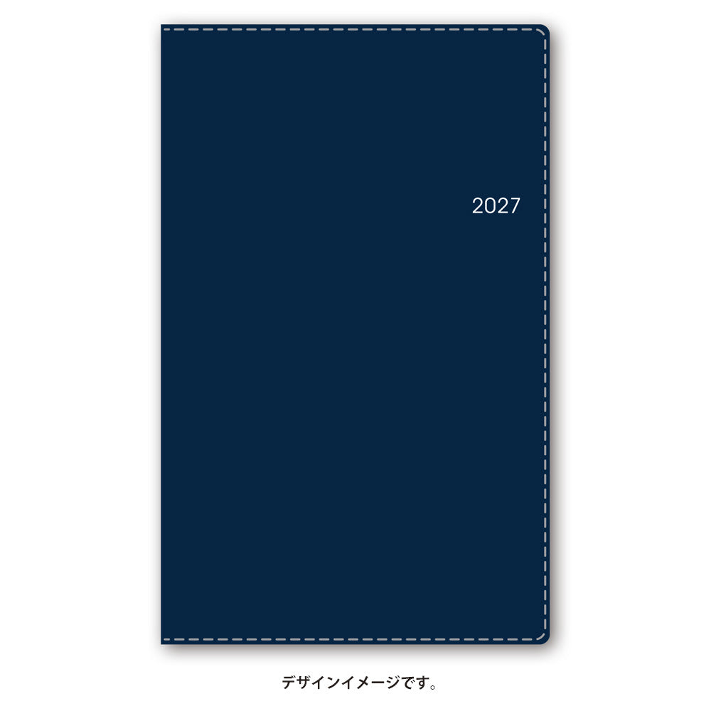 名入れ可能 2027年1月始まり ＮＯＬＴＹポケットカジュアル４（ネイビー）1511