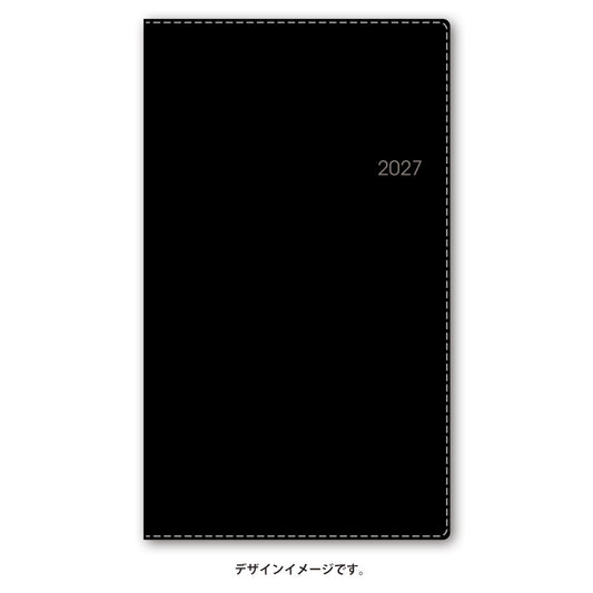 名入れ可能 2027年1月始まり ＮＯＬＴＹクレスト１（ブラック）1801