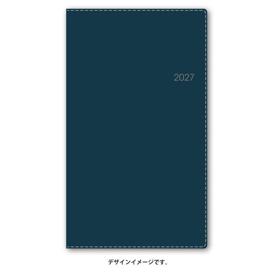 名入れ可能 2027年1月始まり ＮＯＬＴＹクレスト２（ネイビー）1806
