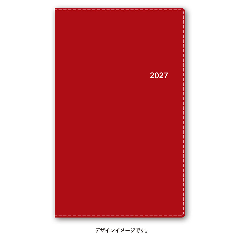 名入れ可能 2027年1月始まり ＮＯＬＴＹバディ１（レッド）1821