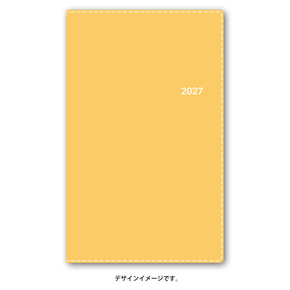 名入れ可能 2027年1月始まり ＮＯＬＴＹバディ１（イエロー）1822