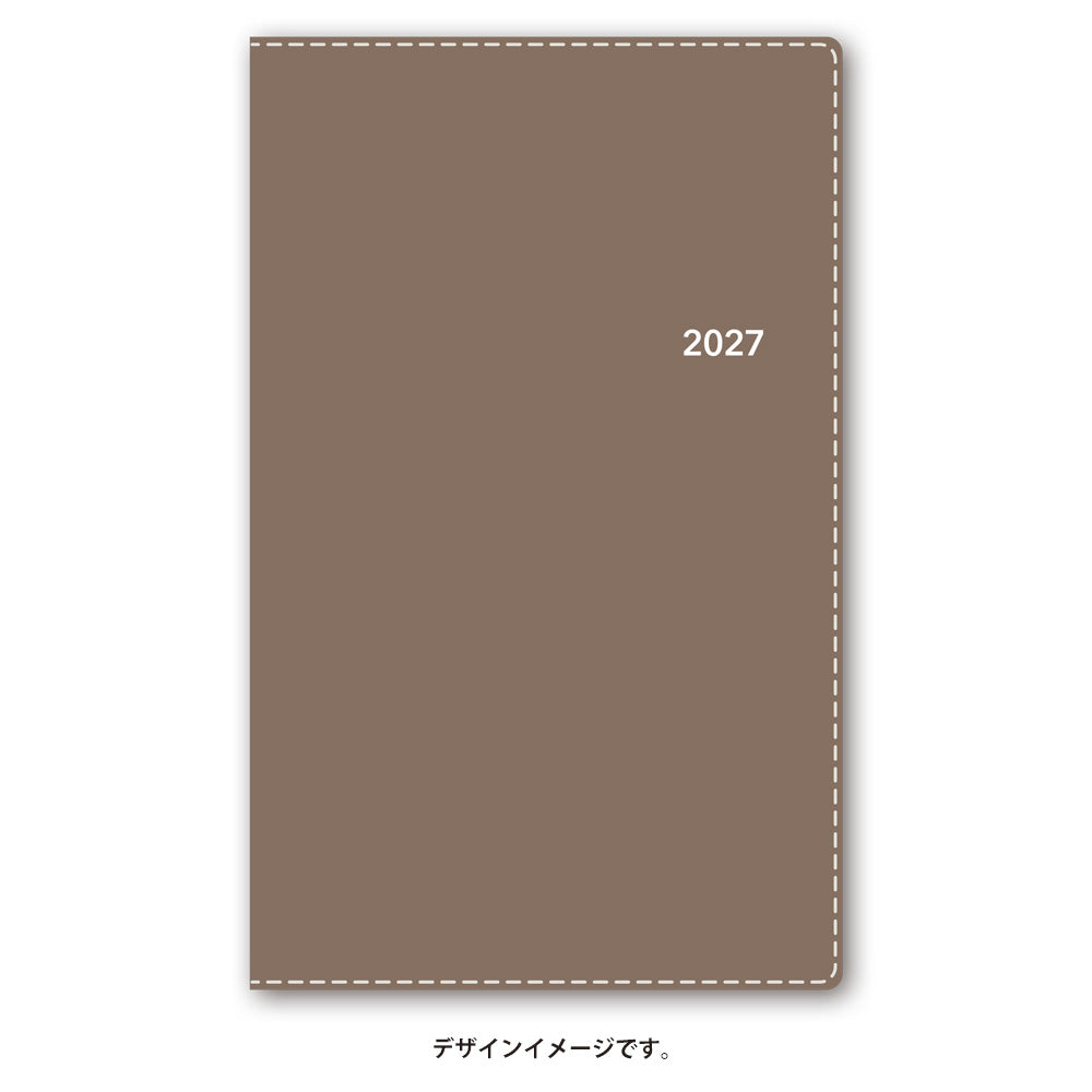 名入れ可能 2027年1月始まり ＮＯＬＴＹバディ１（グレージュ）1823