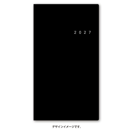 名入れ可能 2027年1月始まり ＮＯＬＴＹリスティ１（ブラック）6501