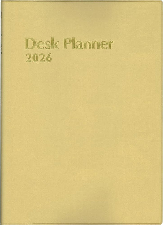 2027年1月始まりデスクプランナー(ゴールド) 博文館134(4516601060290)